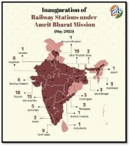 Amrit bharat new 103 railway stations