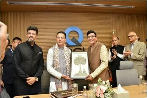 New unified headquarters of the Quality Council of India at the World Trade Centre, New Delhi