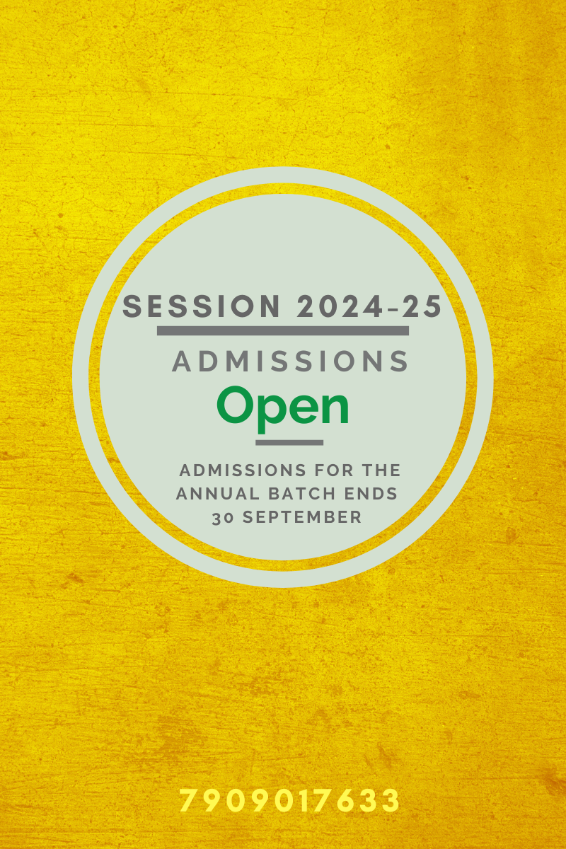 Admissions Open for Session 2024-25